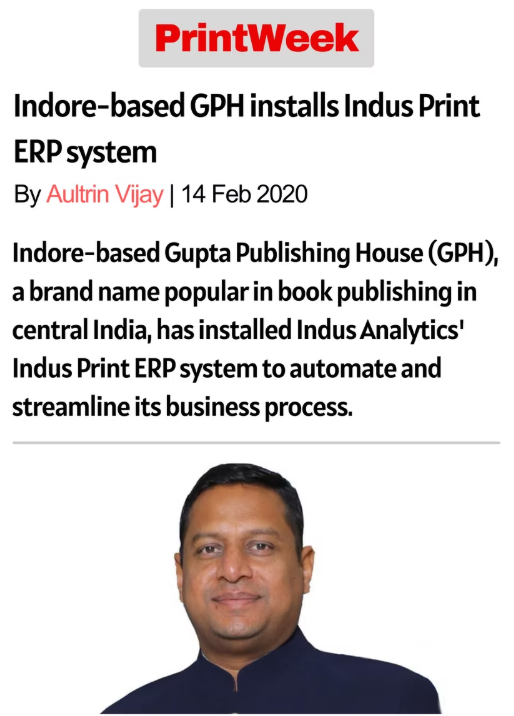 InPrint featured in PrintWeek – Coverage 11