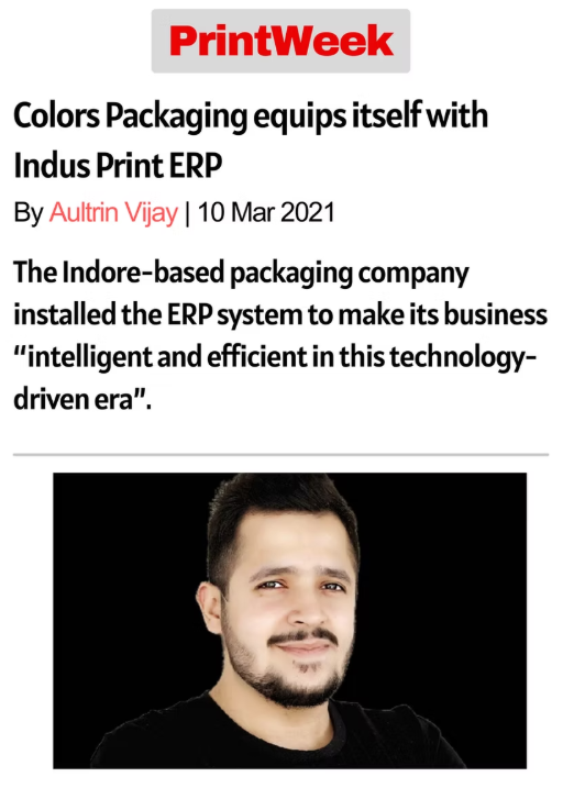 InPrint featured in PrintWeek – Coverage 12